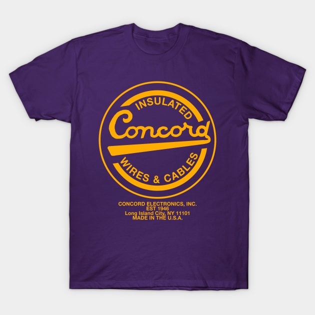 Concord Electronics, Inc. T-Shirt by sinewave_labs